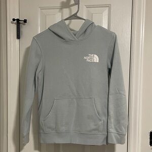 The North Face Light Gray Pullover Hoodie